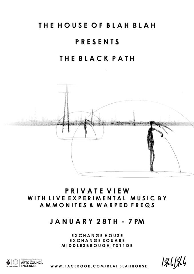 Black path flyer
