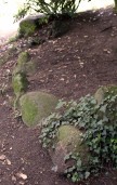 shap granite boulders - Valley Gardens, Saltburn